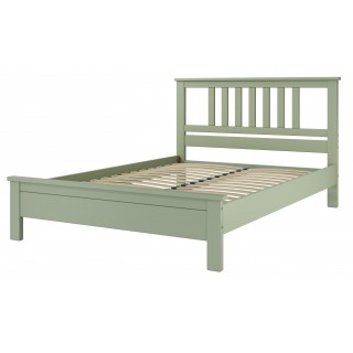 КРОВАТЬ ЛАУРА 1.4М; 1.6М ЗЕЛЕНЫЙ САМШИТ